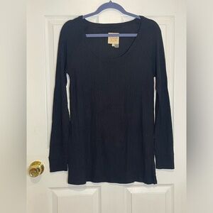 NWOT CHASER WAFFLE KNIT TOP